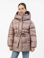 Подовжена зимова куртка-пуховик для дівчат MIRA (152-170р)