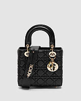 💎 Christian Dior Small Lady Dior My ABCDIOR Bag Black 20 х 17 х 8 см
