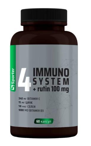 Дієтична добавка Sporter 4IMMUNO SYSTEM 60 таблеток, фото 1
