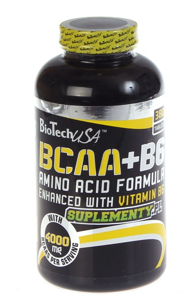 BCAA + B6 BioTech USA 340 tabs.