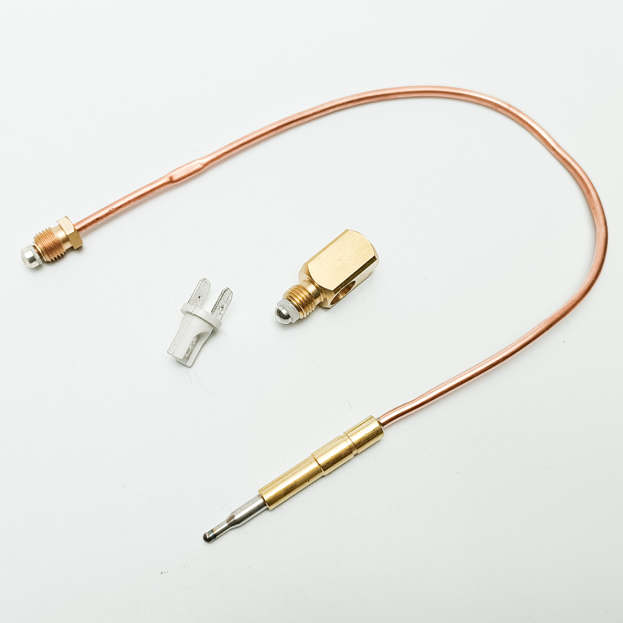 Термопереривник датчика тяги М9х1 в комплекте с термопарой для газової автоматики EURO SIT Євросит 630, фото 1