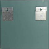 Дзеркало в алюмінієвій рамі 1200 х 600 мм., фото 4