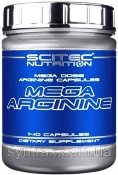 Mega Arginine Scitec Nutrition 140 caps.
