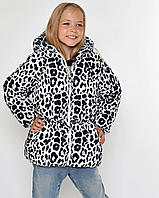 Дитячий зимовий пуховик на дівчинку 56058