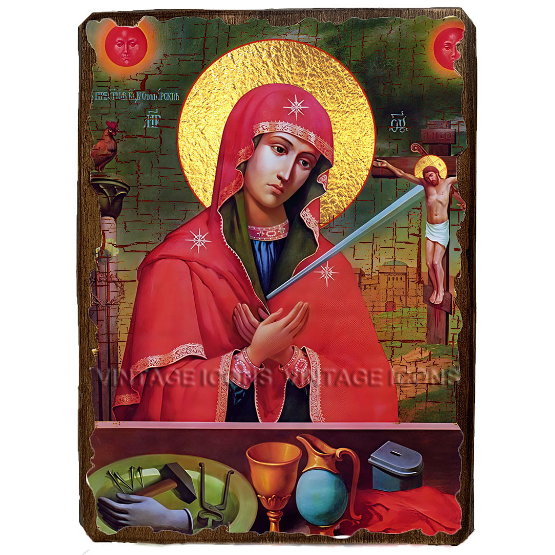 Ікона Самарська Пресвятої Богородиці ,ікона на дереві 130х170 мм, фото 1