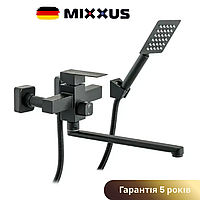 Змішувач для ванни MIXXUS кран у ванну з нержавійки чорний Німеччина