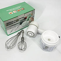 Міксер для змішування соусів, Ручний міксер, Надійний міксер для кухні Ручний переносний TB-65, фото 5