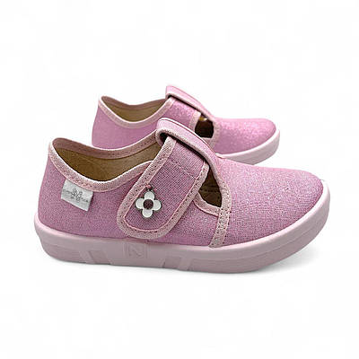 Дитячі текстильні капці для дівчинки Waldi 26-32р