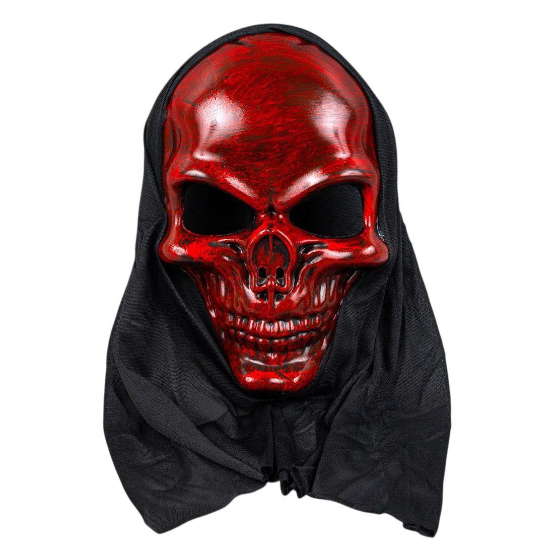 Маска карнавальна череп Лють  для Хелловіну, Китай 25 см