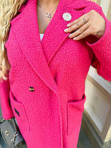 Пальто барашек без підкладу великого розміру Розміри: 46-48, 50-52, 54-56, 58-60, 62-64, фото 2