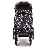 Дитячий зимовий конверт чохол на флісі з утеплювачем у візок коляску Тренд Чарівний ліс, фото 2