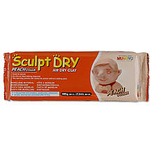 Маса для моделювання Sculpt Dry, персикова, 500 г, MUNGYO