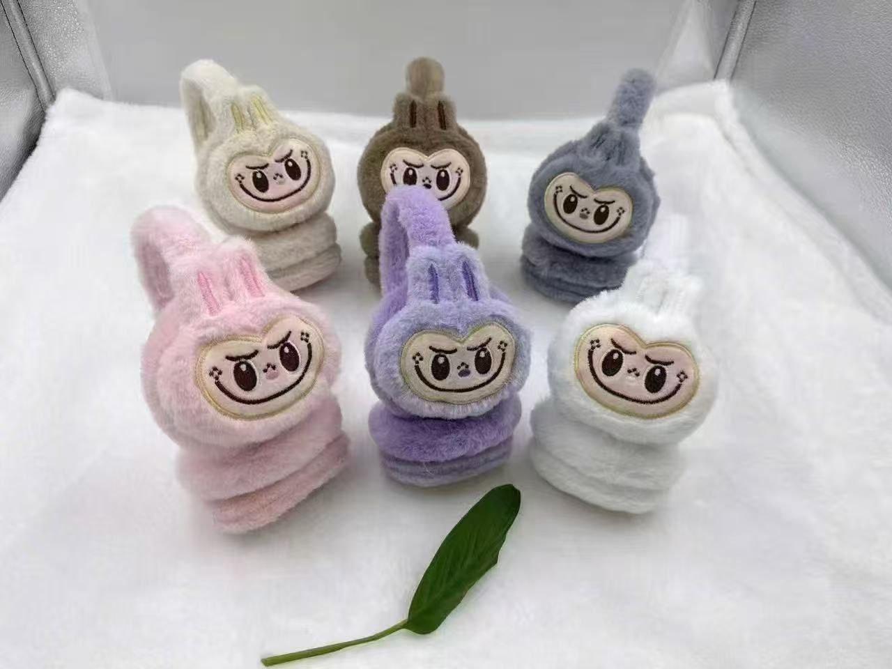 Дитячі хутряні навушники для дівчаток оптом