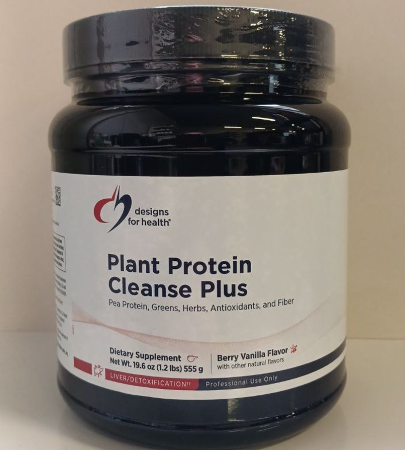 Designs for Health Plant Protein Cleanse Plus / Гороховий білок для підтримки детоксикації 555 г