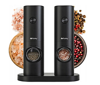 Кухонний млин для приправ і спецій на батарейках 2 шт Ruhhy Подрібнювачі, Млини для солі та перцю