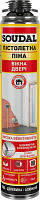 Піна монтажна SOUDAL 750мл, поліуретан, (пістолетна)