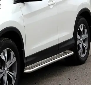 Бічні пороги підніжки Premium 2 шт. нерж Honda CRV 2015--