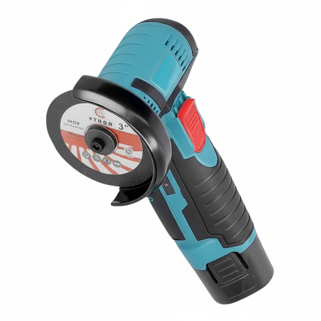 Кутова шліфмашина акумуляторна Geevorks 19500 об/хв акумуляторна міні болгарка для дому, фото 1