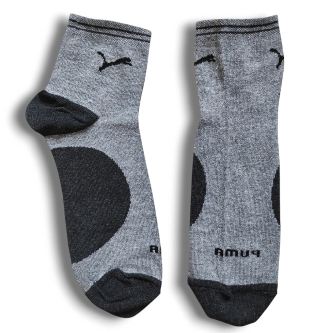 Шкарпетки чоловічі бавовняні спорт 40-44 демісезонні сірі, фото 1