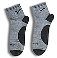Шкарпетки чоловічі бавовняні спорт 40-44 демісезонні сірі, фото 2