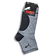 Шкарпетки чоловічі бавовняні спорт 40-44 демісезонні сірі, фото 3