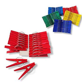 Прищіпка для білизни пластикова якість 20 шт.