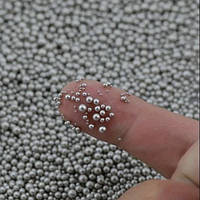 Декор у вигляді невеликих перлинок різного розміру, 1 уп. Колір срібна перлина.