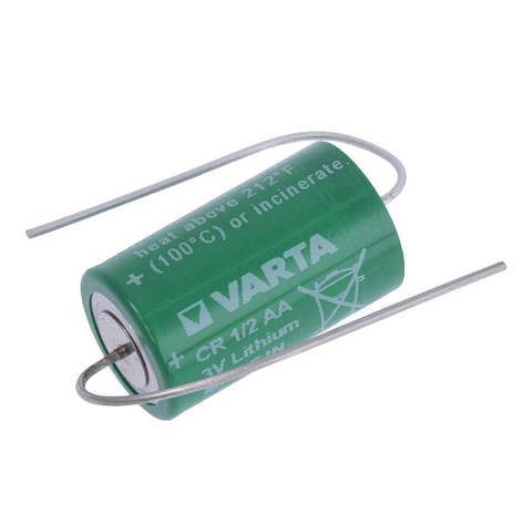 Батарейка 1/2AA літієва 3V 1шт. VARTA 6127 501 301, фото 1