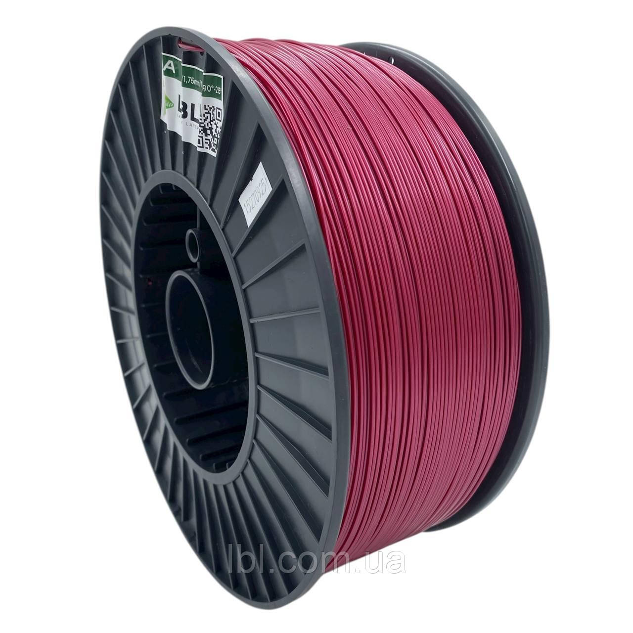 PLA пластик Червона перлина для 3D принтера 3.0 кг / 960 м / 1.75 мм, фото 1