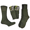 Трекінгові термошкарпетки тактичні чоловічі Хакі, спортивні шкарпетки для туризму та армії, Нова Лінія, (40-45 розмір)