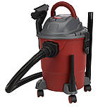 Промисловий пилосос будівельний для сухого вологого прибирання Kraft&Dele KD475 в майстернях автосервісах цехах 1200 Вт бак 20 л, фото 4