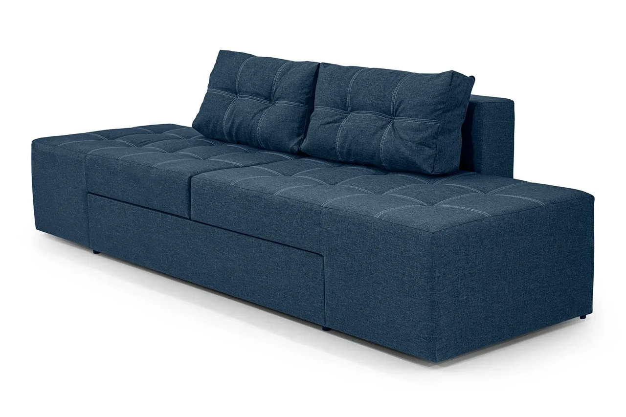 Диван трансформер Діско (стандарт) (прямий, кутовий) рогожка джинс, фото 1