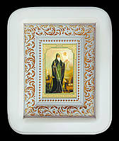 Давид Гареджийский исцеление женских болезней именная икона в белом киоте