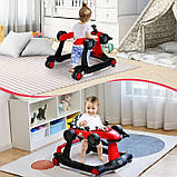 Ходунки- каталка трансформер 4-в-1 з регульованою висотою, фото 2