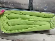 Трикотажне простирадло на гумці з наволочками 180*200+25 ТМ Bestclass Home Туреччина колір зелений