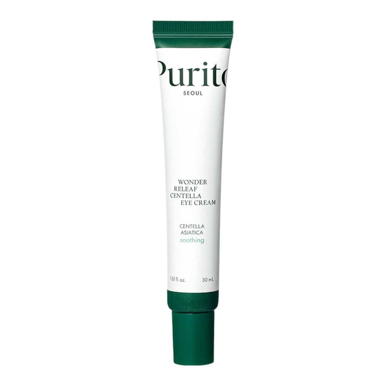Крем для повік Purito Seoul Wonder Releaf Centella Eye Cream 30 ml з центелою та пептидами, фото 1