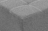 Диван трансформер Діско (стандарт) (прямий, кутовий) рогожка світло-сірий, фото 6