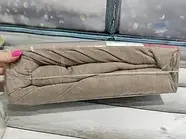 Трикотажне простирадло на гумці з наволочками 180*200+25 ТМ Bestclass Home Туреччина колір коричневий