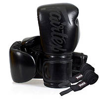 Боксерські рукавиці Fairtex BGV14SB Black 10 унцій (бинти в комплекті)