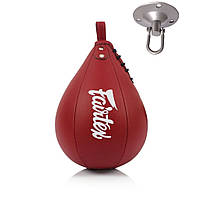 Пневмогруша боксерська Fairtex SB1 Red + кріплення