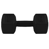 Гантель композитна PowerPlay 4124 Hercules 5 кг. Чорна (1 шт.)