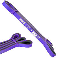 Еспандер-петля (гумка для фітнесу і кроссфіту) PowerPlay 4116 Double Colors Фіолетово/Сіра (14-23 кг)