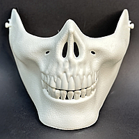 Напівмаска карнавальна на Хеловін "Щелепа Черепа"