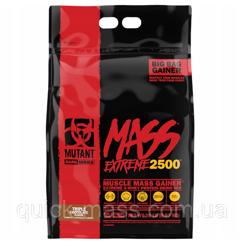 Гейнер Mutant Mass Xxxtreme 2500 9070g, фото 1