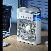 Міні кондиціонер портативний з зволожувачем повітря для дому та офісу три швидкості охолодження