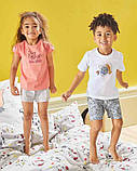 Літній костюм піжама (футболка + шорти) на дівчинку Tom and Jerry р.86-92 - 12-24 місяці, фото 2