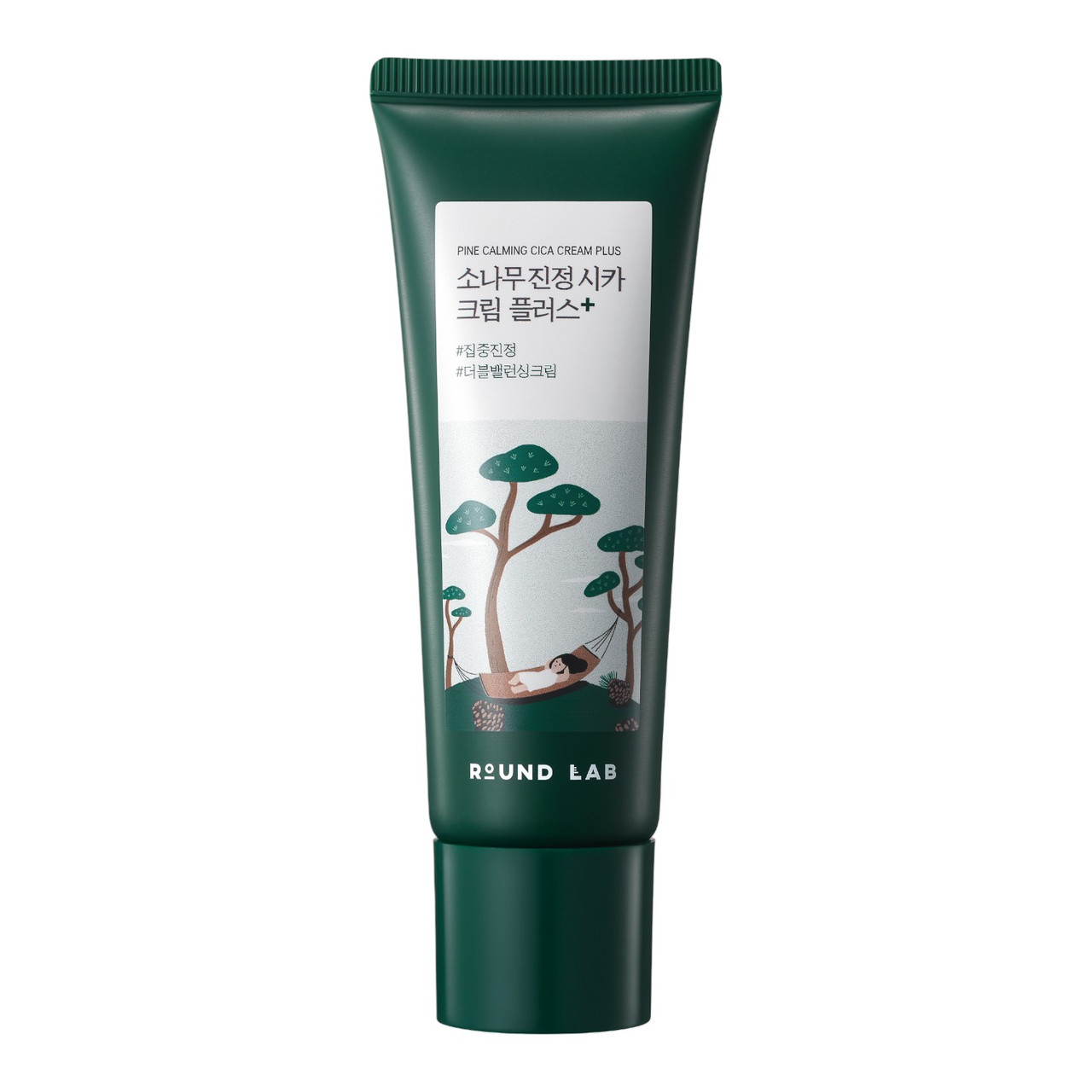 Заспокійливий крем проти постакне ROUND LAB Pine Calming Cica Cream Plus 60 ml, фото 1