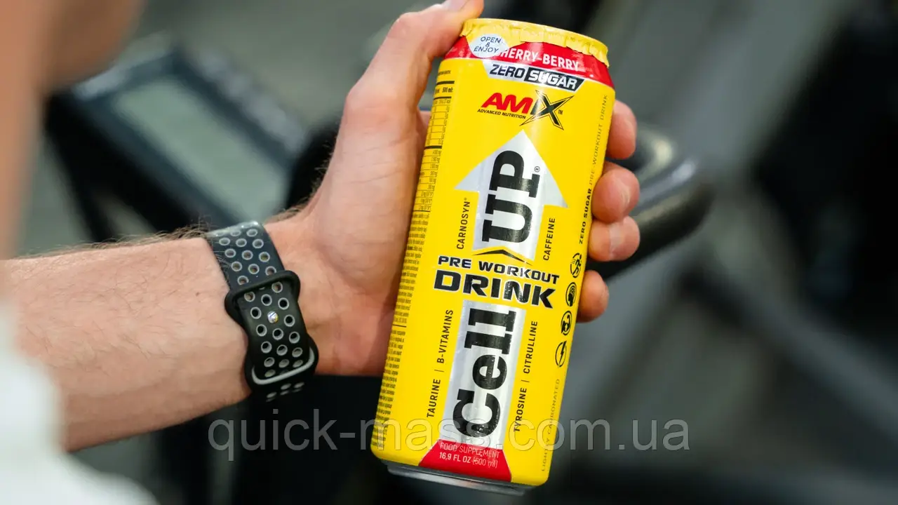 Передтренувальний комплекс Amix CellUP Pre Workout 500мл, фото 1