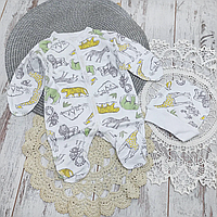 50 0-1 міс одяг для недоношених маловагових дітей котоновий трикотажний чоловічок боді у пологовий будинок 7104 Чоловічок і