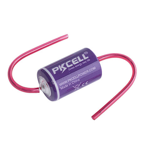 Батарейка 1/2AA літієва 3,6V 1шт. PKCELL ER14250 Axial, фото 1